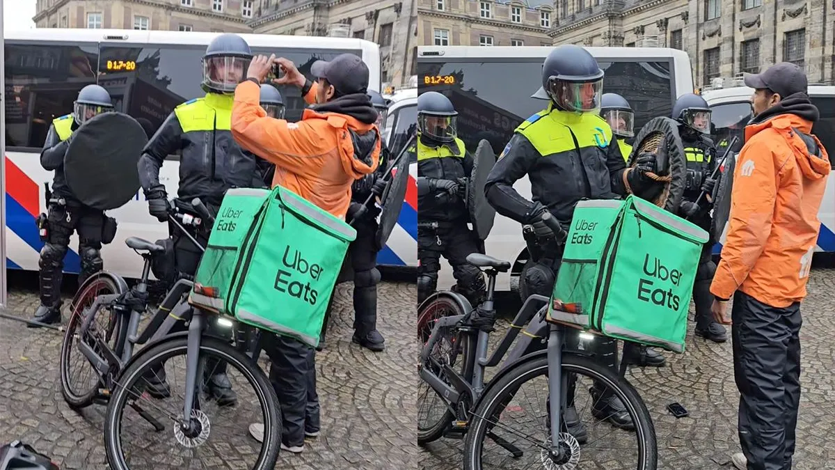 thumb vk koud eten door uber eats bezorger die eerst wil filmen me er vindt het ook een slecht plan