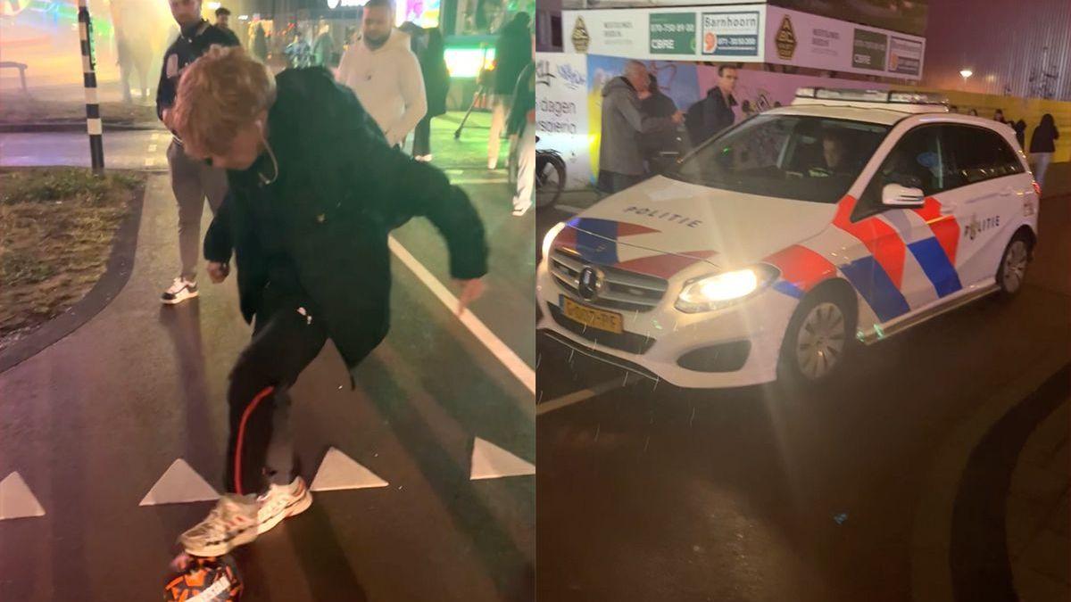 Luuk is goed met een bal, politie vindt dat minder leuk