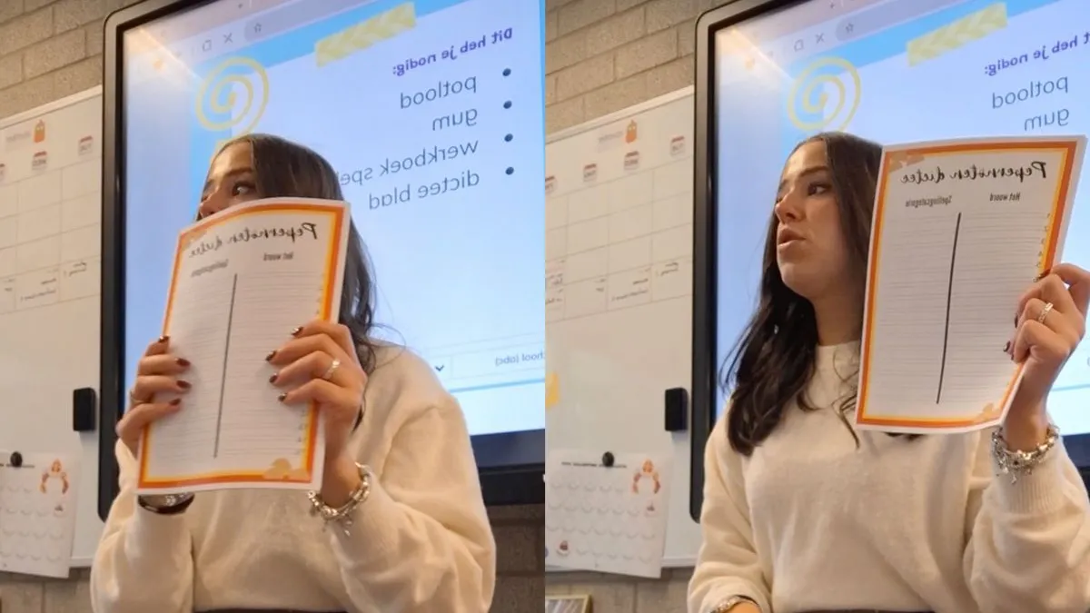 thumb vk opeens wil je terug naar de basisschool voor het pepernotendictee