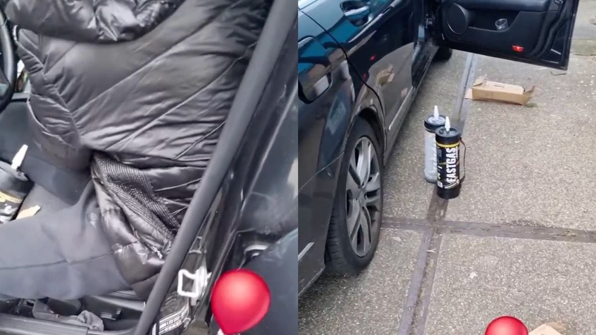 Politie houdt lachgasgebruiker achter stuur aan, bestuurder blijft aan ballon lurken