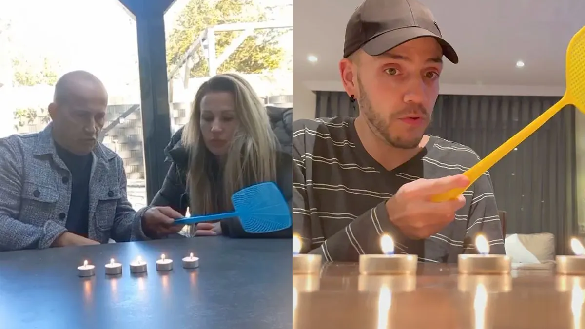 thumb vk trucje met vliegenmepper komt toch wel heel hard aan