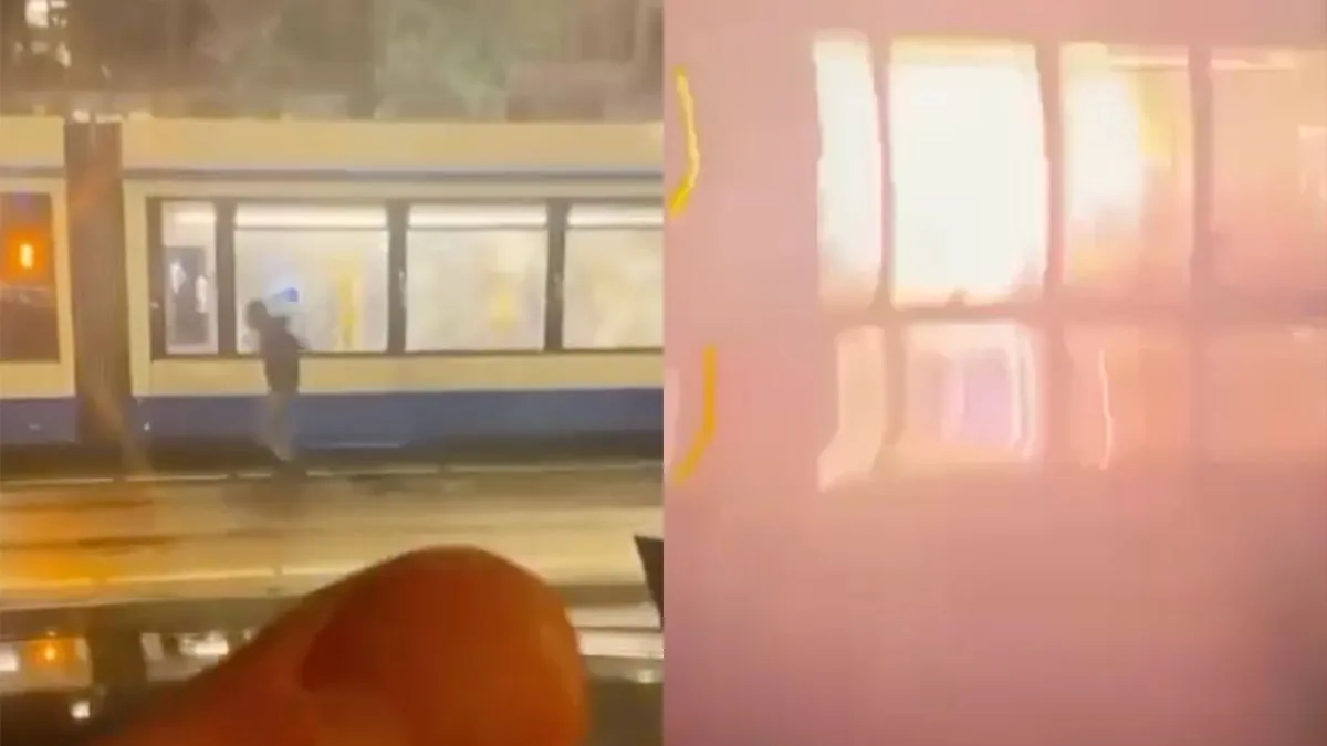thumb vk video tram in de hens gezet in amsterdam