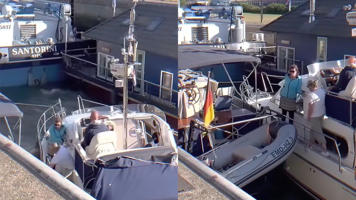 thumb vk vrachtschip laat lekker zijn schroef draaien in een sluis
