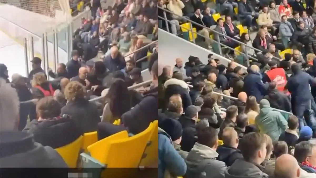 thumb vk gezellige matpartij bij ijshockeywedstrijd in ijshal in nijmegen