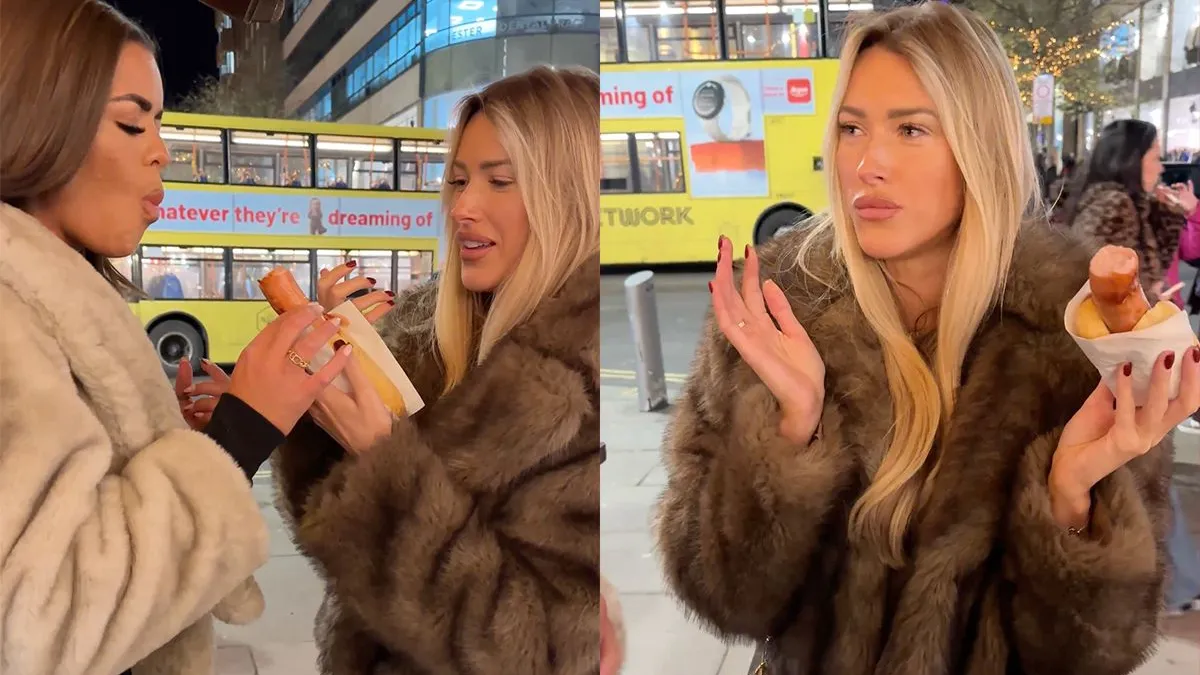 thumb vk kijk en leer dames zo eet je stijlvol een worst op de kerstmarkt