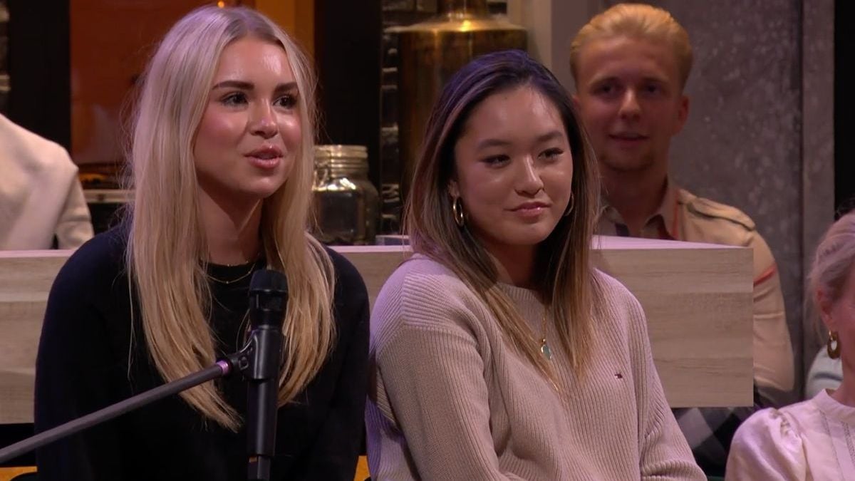 Meis Pol is de leuke dame die in publiek zat bij Studio Voetbal, Bar Laat en Vandaag Inside