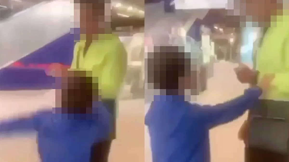 thumb vk ondertussen in een metrostation in rotterdam klein mannetje pakt iemand aan die groter dan hem is