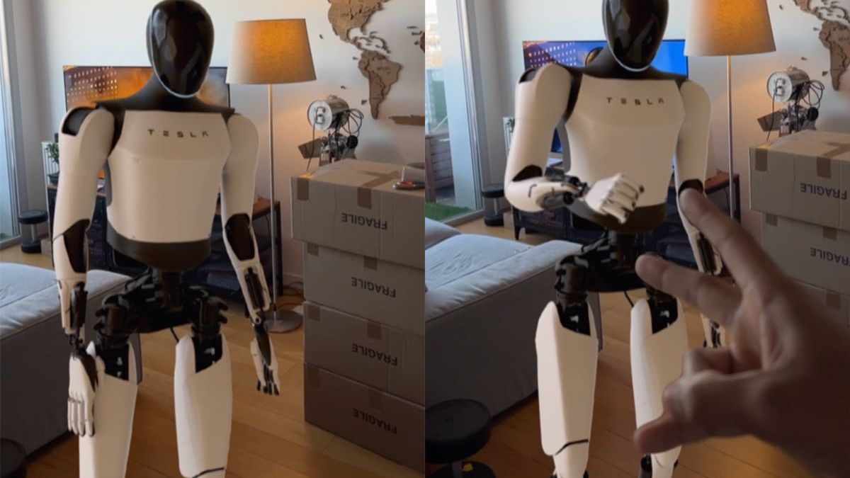 Tesla Optimus Robot heeft foefje om nooit te verliezen met Steen, papier, schaar