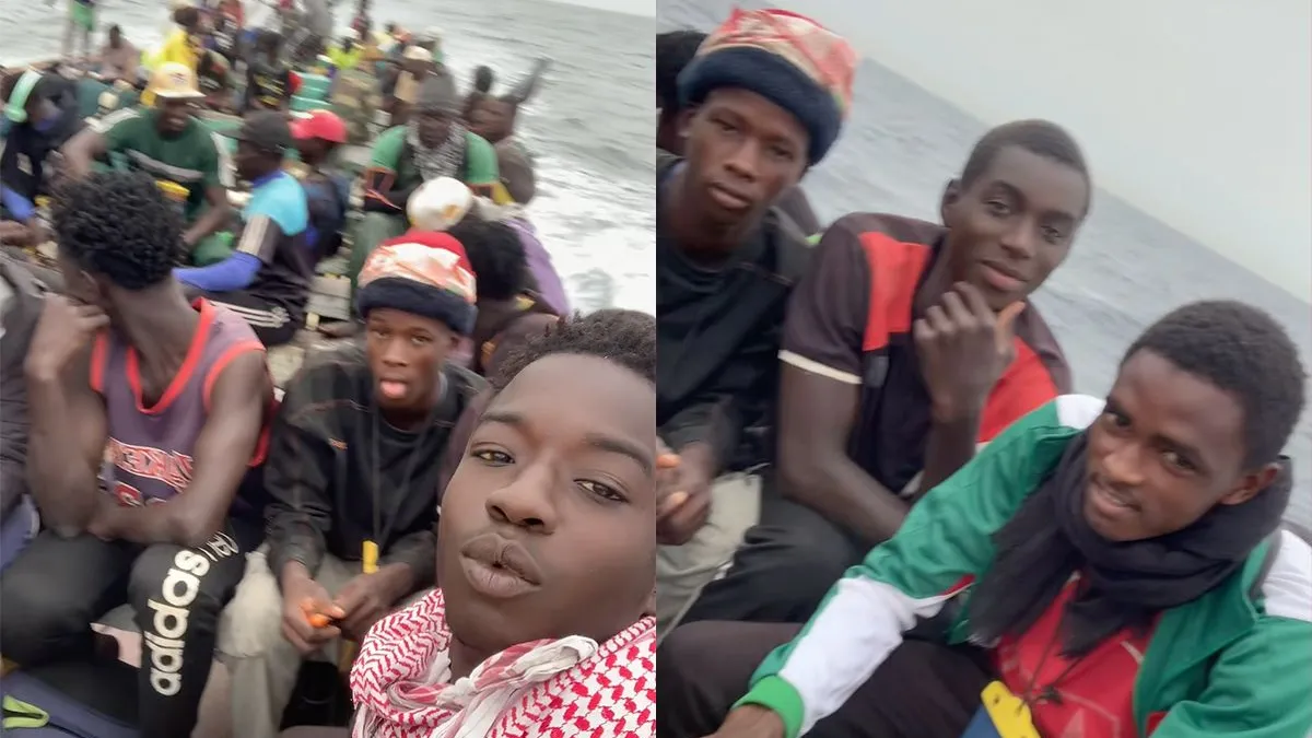 thumb vk video van bootje met afrikaanse mannen gaat rond en daar vinden mensen wat van