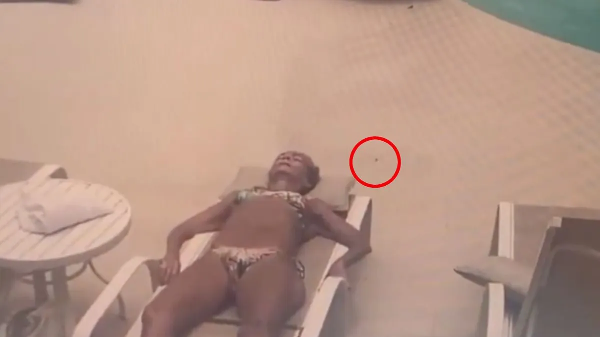 thumb vk vrouw geraakt door verdwaalde kogel terwijl ze lag te zonnen in rio de janeiro