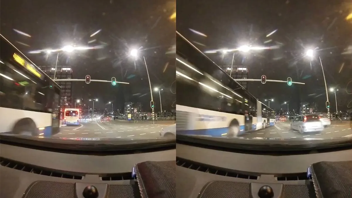 thumb vk buschauffeur in amsterdam kan zich melden bij zijn baas levensgevaarlijke manoeuvre