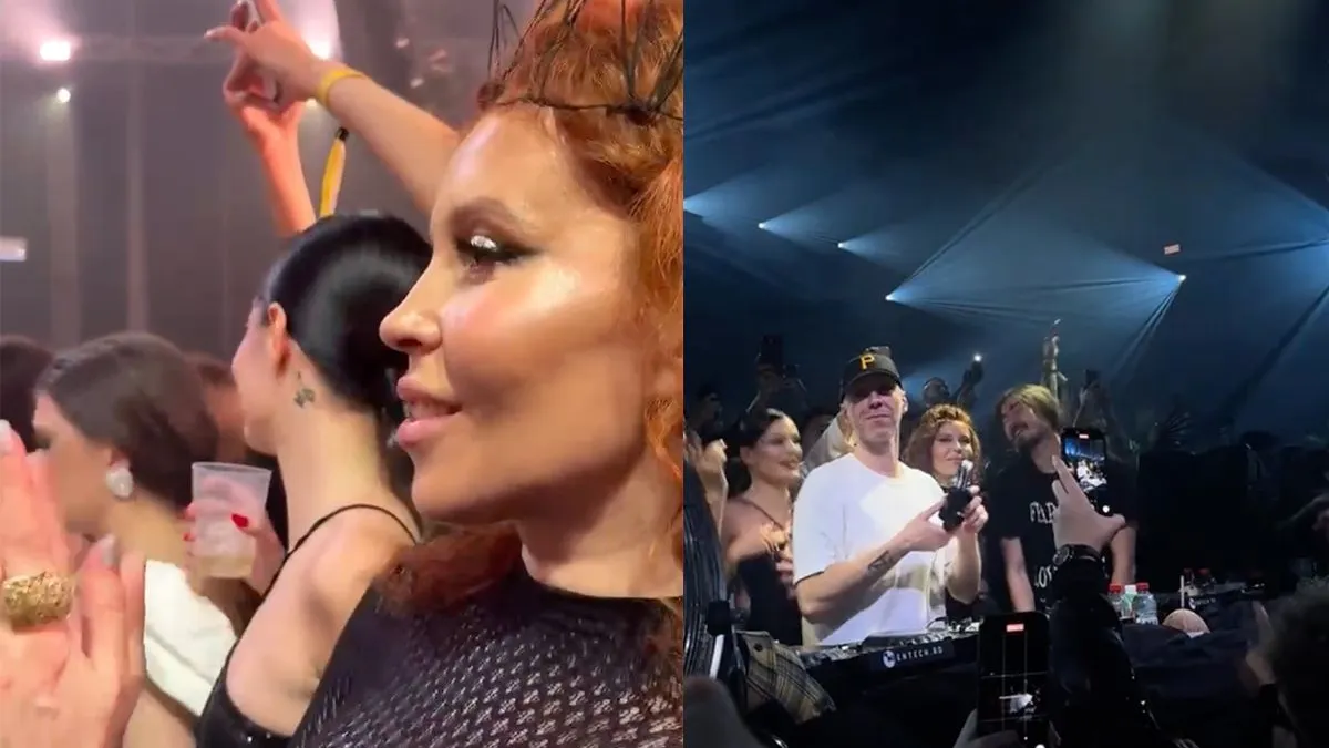 thumb vk de dame achter dj adam port tijdens oud en nieuw in boekarest is madalina dorobantu