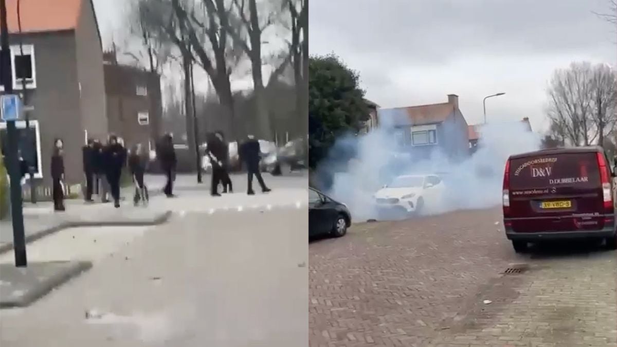 Jongeren in Leiden slopen 'per ongeluk' een auto met vuurwerk