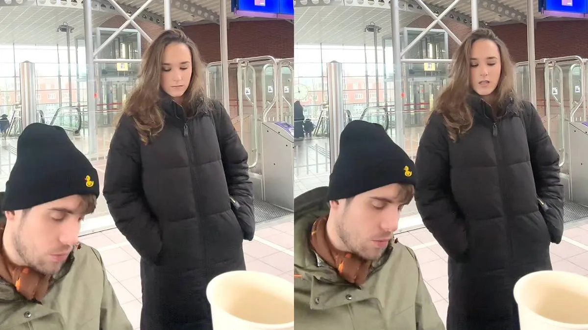 thumb vk lisa rose doet het nummer voila op station in amersfoort