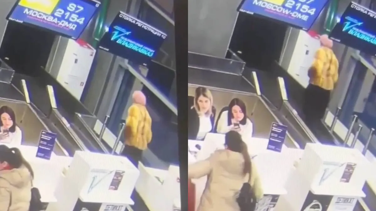 thumb vk vrouw heeft een ietwat aparte manier van boarden gevonden