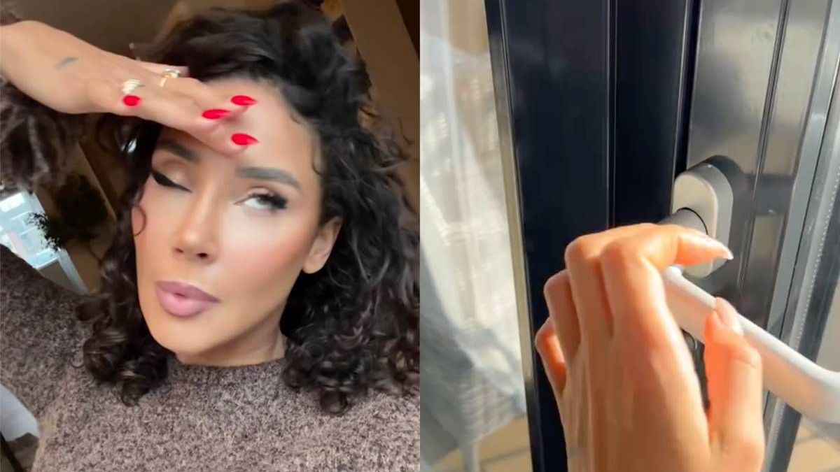 Influencer Janice Blok vergeet weerspiegeling en zet zichzelf naakt op Instagram