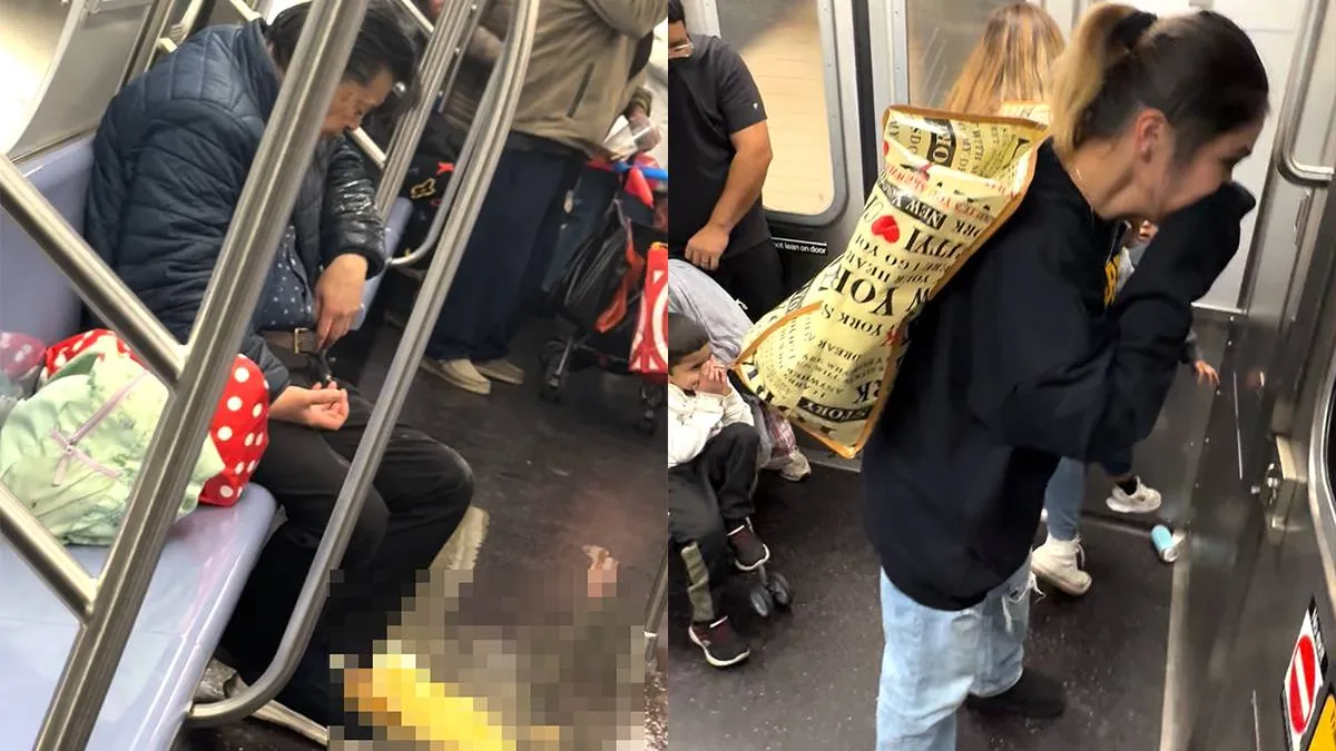 thumb vk waarom wil nu niemand naast deze meneer in de metro in new york zitten