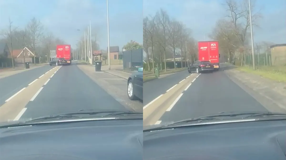 thumb vk ben je ineens je auto kwijt vrachtwagen gaat er vandoor met auto