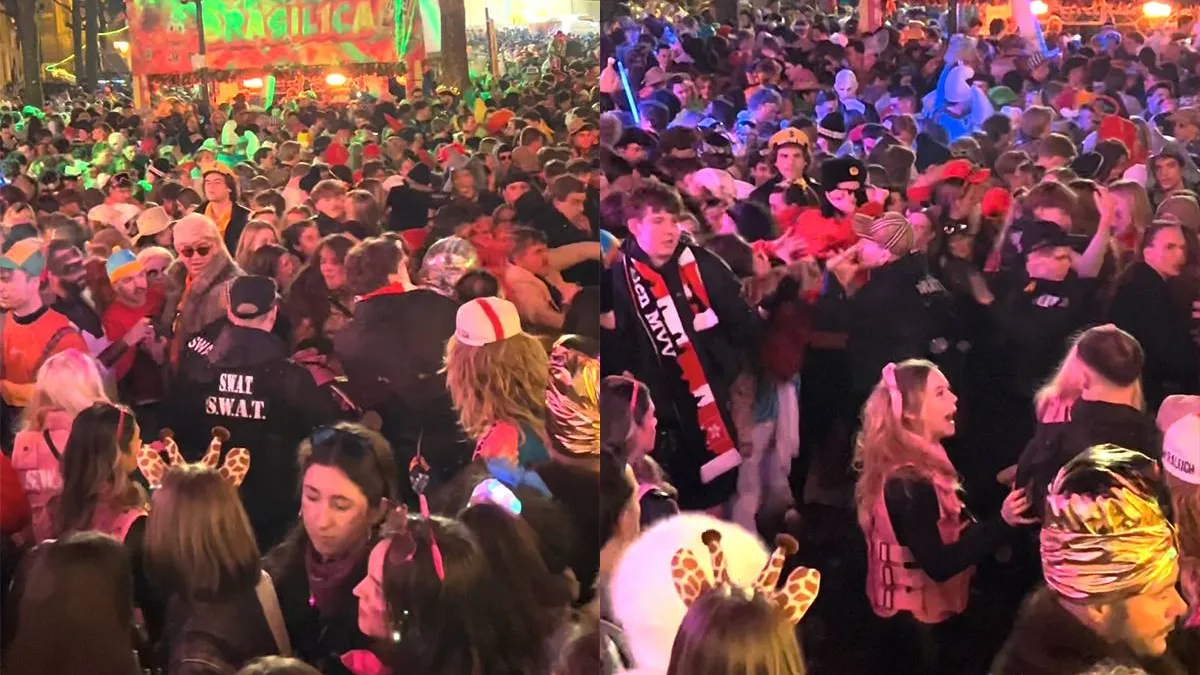 thumb vk carnaval maastricht 2025 was gezellig 6 gasten vallen vrouw aan