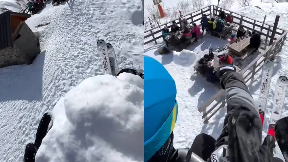 thumb vk kerel weigert volwassen te worden en geeft eentje even wat sneeuw op zn muil