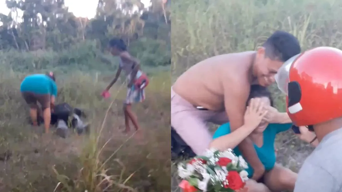 thumb vk man zet dood in scene voor huwelijksaanzoek