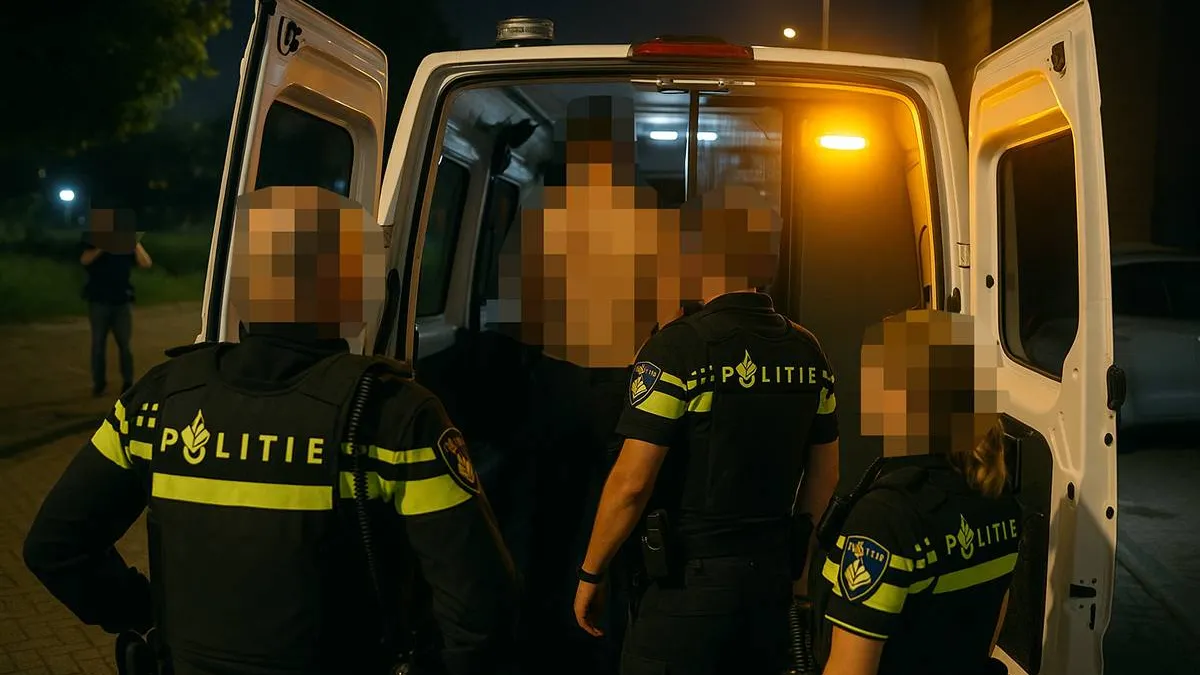 thumb vk politie heeft veel te stellen met arrestant na melding steekpartij in delft