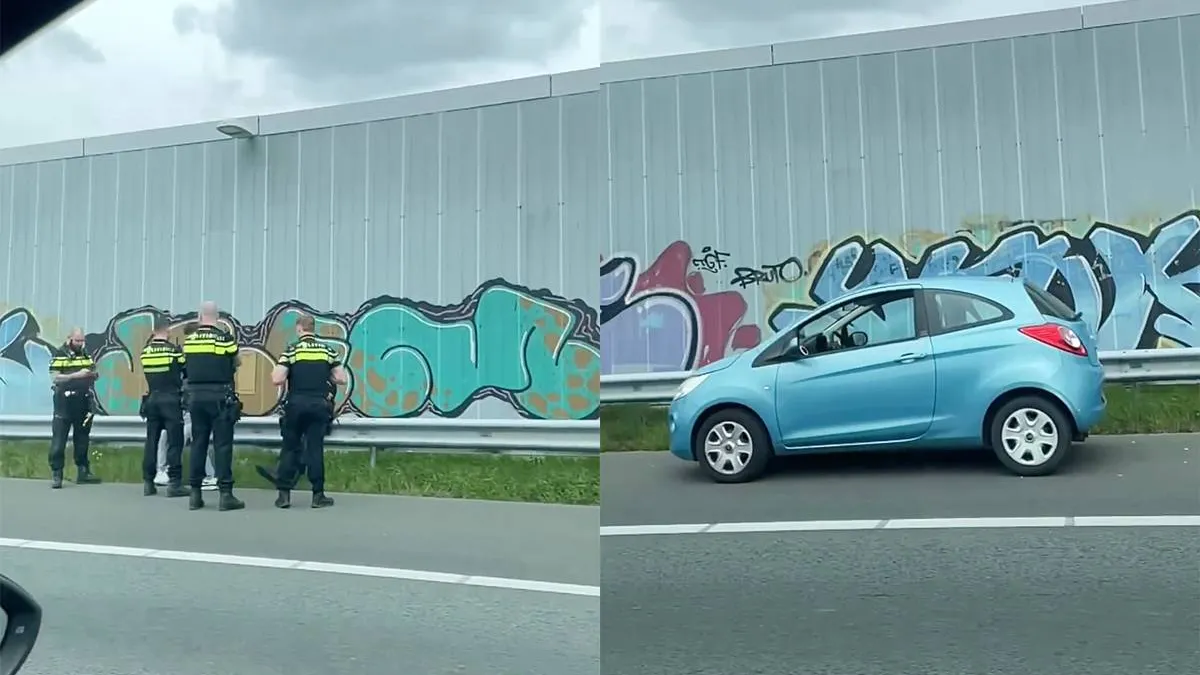 thumb vk video toont moment na arrestatie van man die zijn moeder onthoofdde hoofd lag nog in de auto