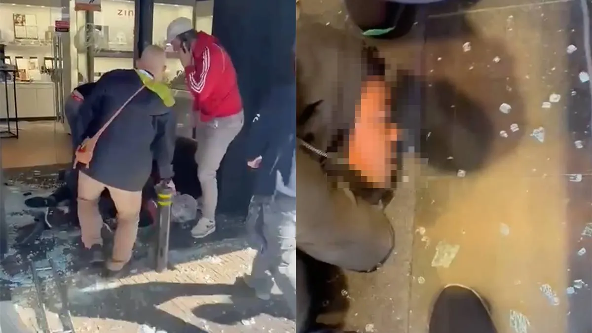 thumb vk omstanders grijpen overvaller bij juwelier in zaandam andere daders vluchten op scooter