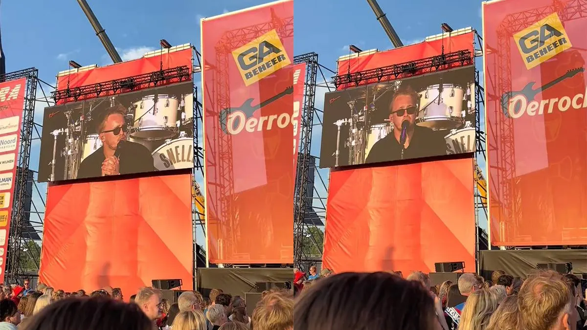 thumb vk snelle heeft het tijdens oerrock festival over zeer zieke freek vier het leven