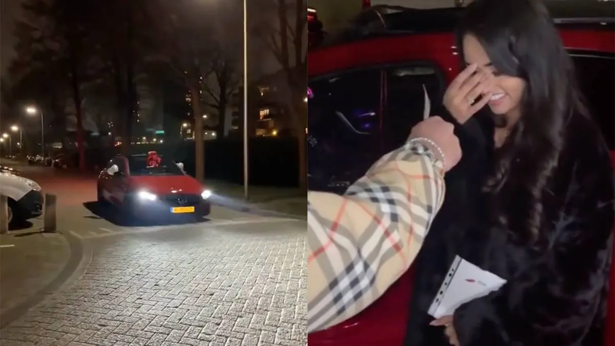 thumb vk er is er een jarig nederlandse vrouw krijgt mercedes van broertje