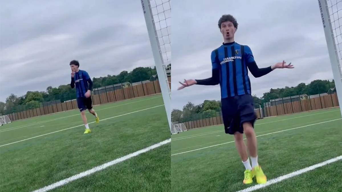 thumb vk voetballer kust paal enorme pijn aan je knar maar wel wereldberoemd