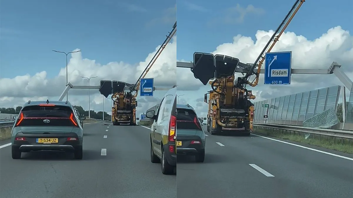 thumb_vk_Betonpompwagen_vergeet_giek_in_te_klappen_en_ramt_bord_ter_hoogte_van_Zwaag