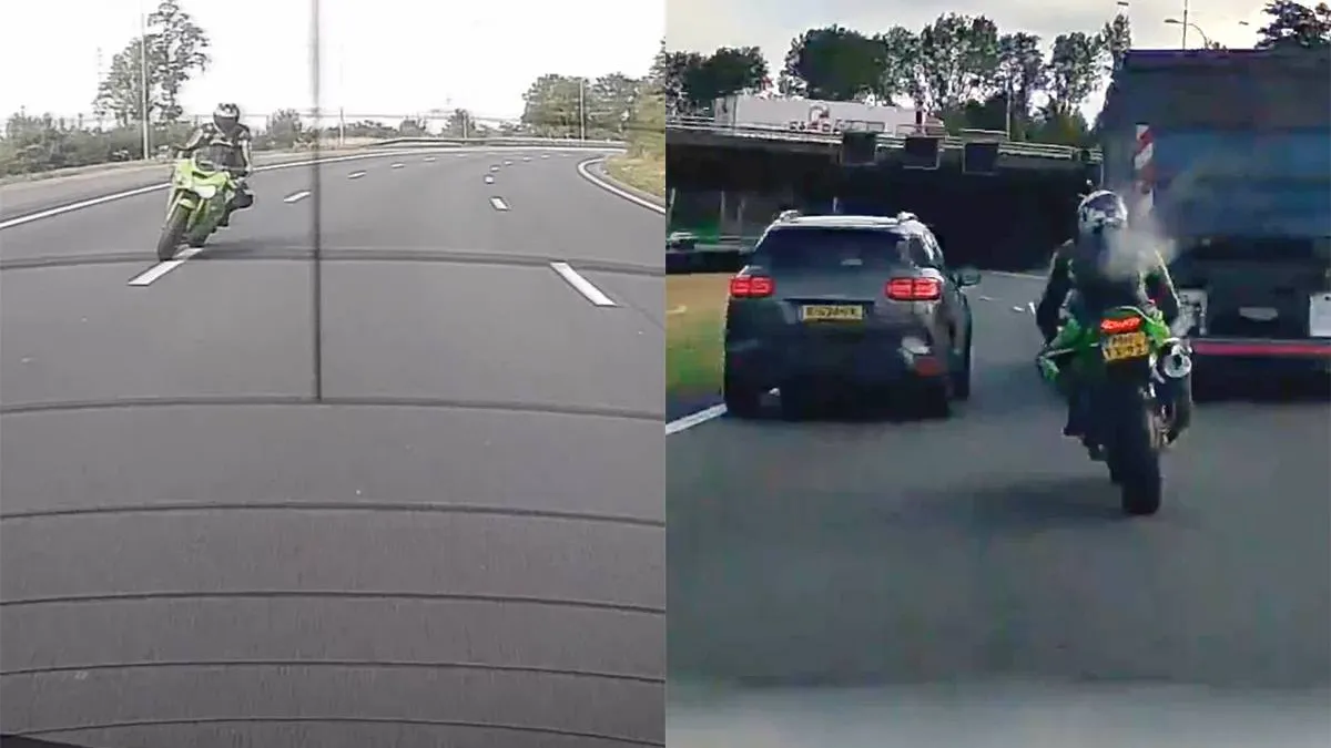 thumb vk motorrijder heeft de cursus gevaarlijk inhalen ook gehaald