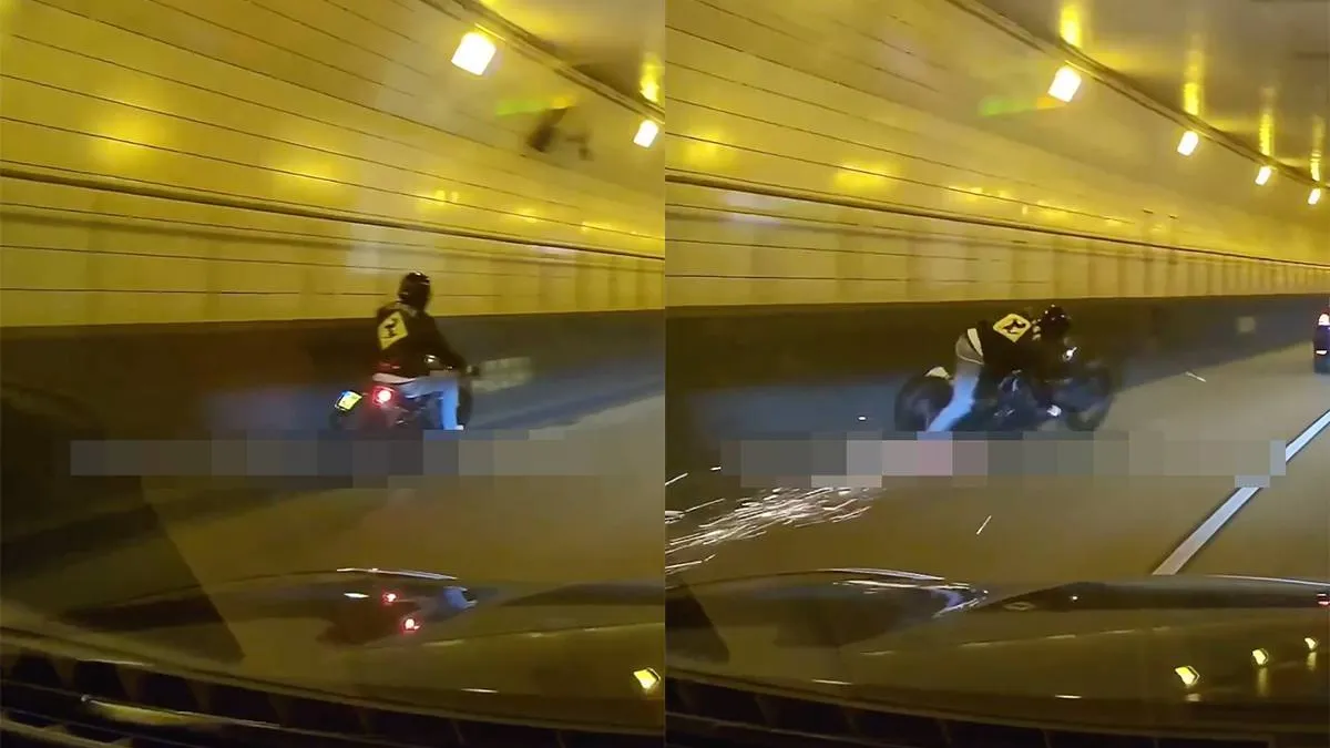 thumb_vk_Motorrijder_maakt_een_schuiver_in_de_Maastunnel_in_Rotterdam