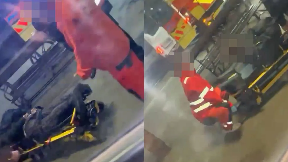 thumb_vk_Ambulancebroeder_in_Hongarije_trapt_patient_tegen_het_hoofd_beelden_zorgen_voor_ophef