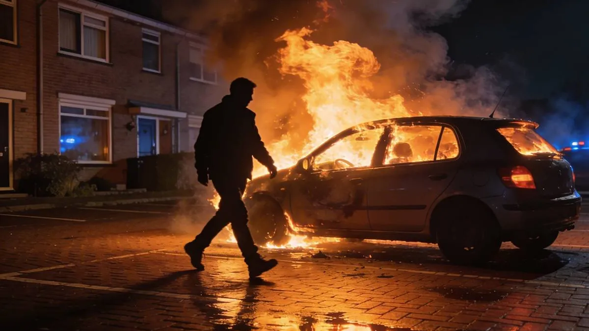 thumb_vk_Bizar_man_stapt_pas_uit_brandende_auto_als_die_al_ruim_een_minuut_in_lichterlaaie_staat