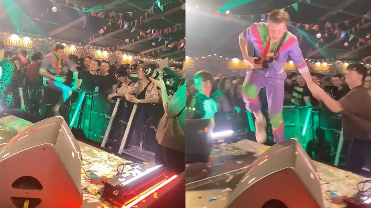 thumb_vk_Cameraman_voorkomt_dat_bezoeker_het_podium_bestormt