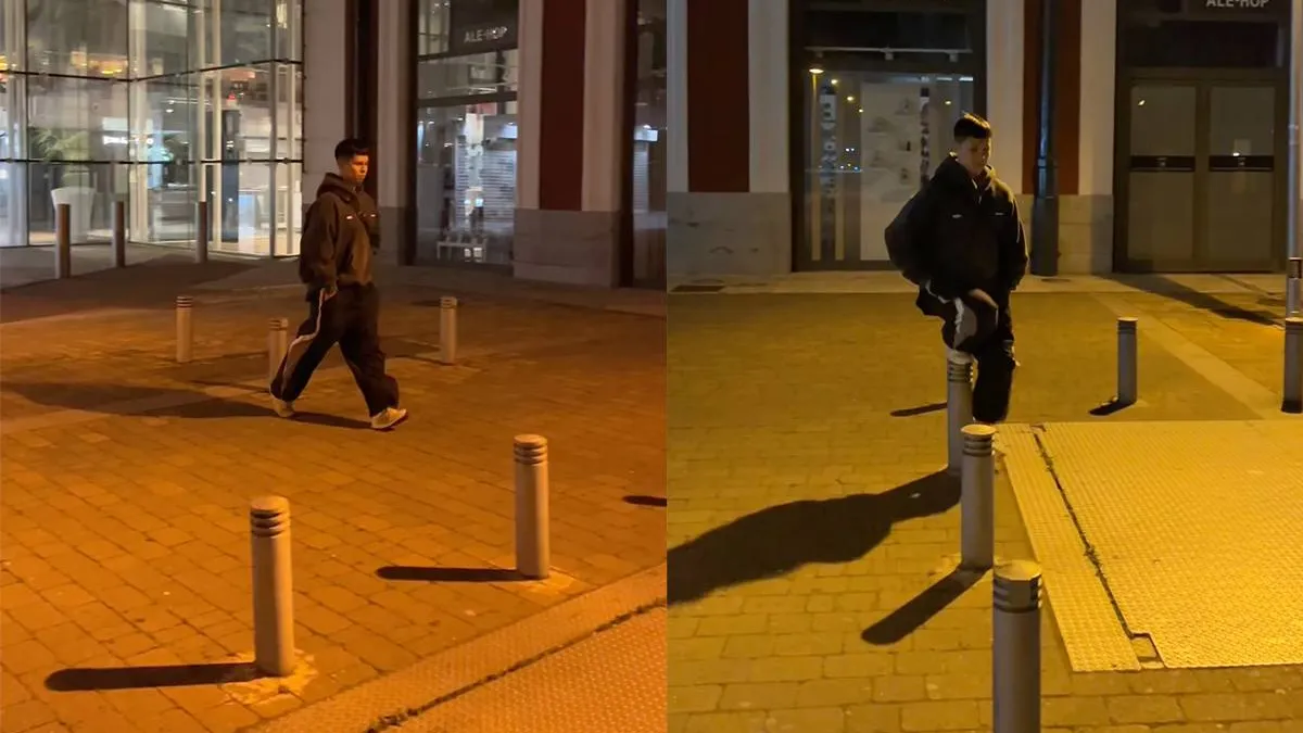 thumb_vk_Lopen_over_paaltjes_gaat_keihard_viraal