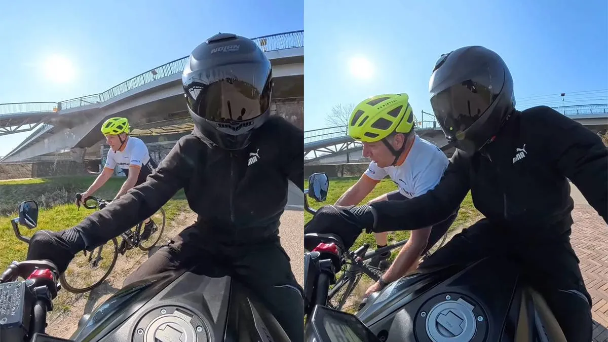 thumb_vk_Wielrenner_haalt_motorrijder_in_op_plek_waar_dat_niet_kan_en_gaat_daarna_op_zijn_plaat