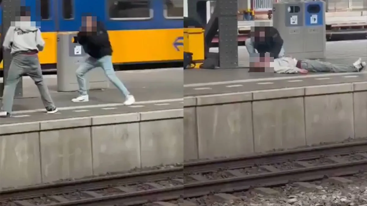 thumb_vk_Schokkende_beelden_van_vechtpartij_op_Amsterdam_Centraal_tijdens_Koningsdag_man_gaat_hard_neer_en_blijft_roerloos_liggen