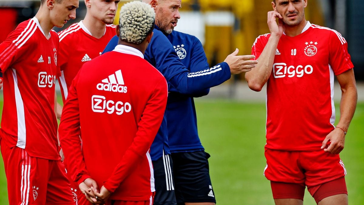 sympathie Bezighouden kleding Ajax TV: Ajacieden werken laatste training af richting Borussia Dortmund- thuis