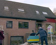 Goed idee: Huis bezichtigen met achtbaan