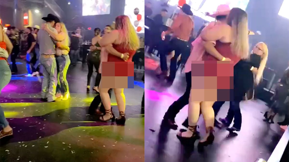 Aan Cynthia is gevraagd of ze bij de volgende dansles een langer rokje aan wil trekken