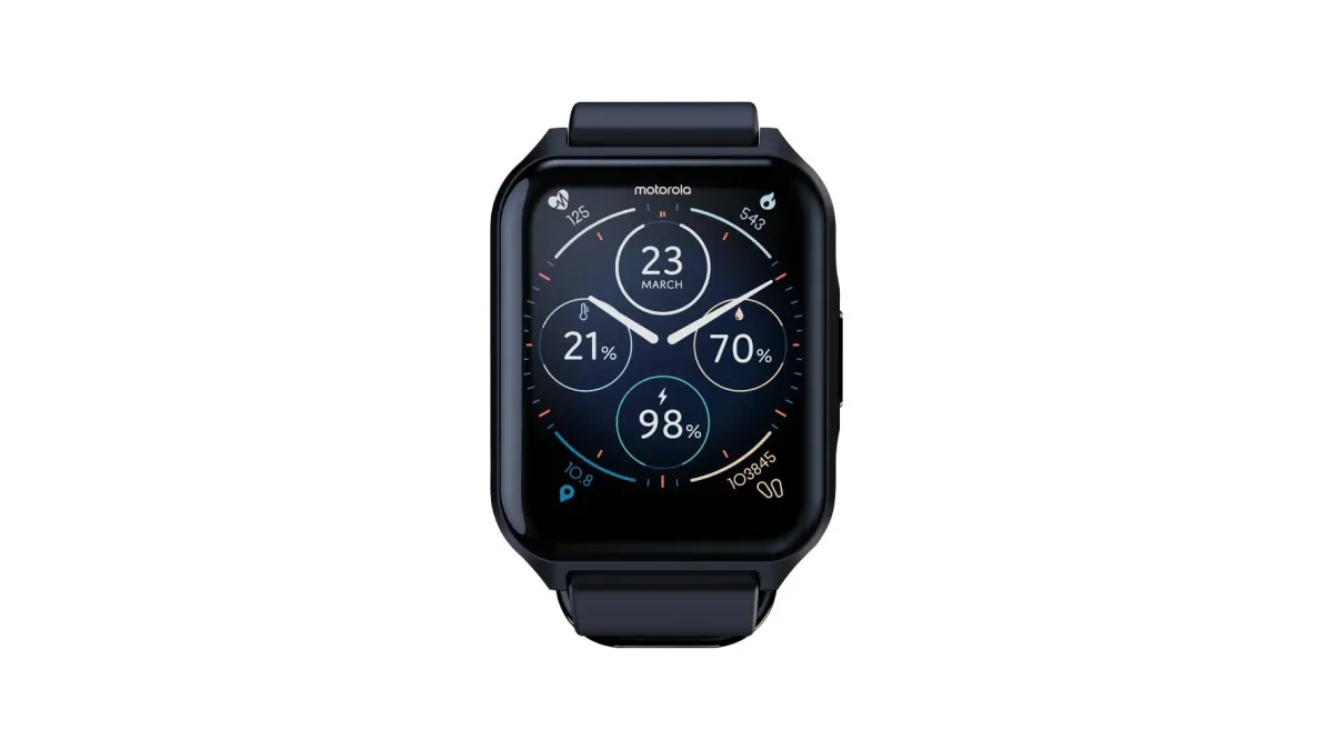 “This is the Moto Watch 70 with square screen and without Wear OS”