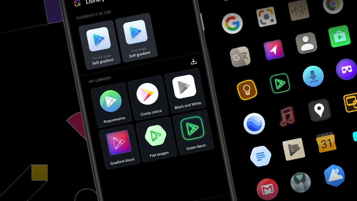 With Icon Pack Studio you can create icons according to your taste