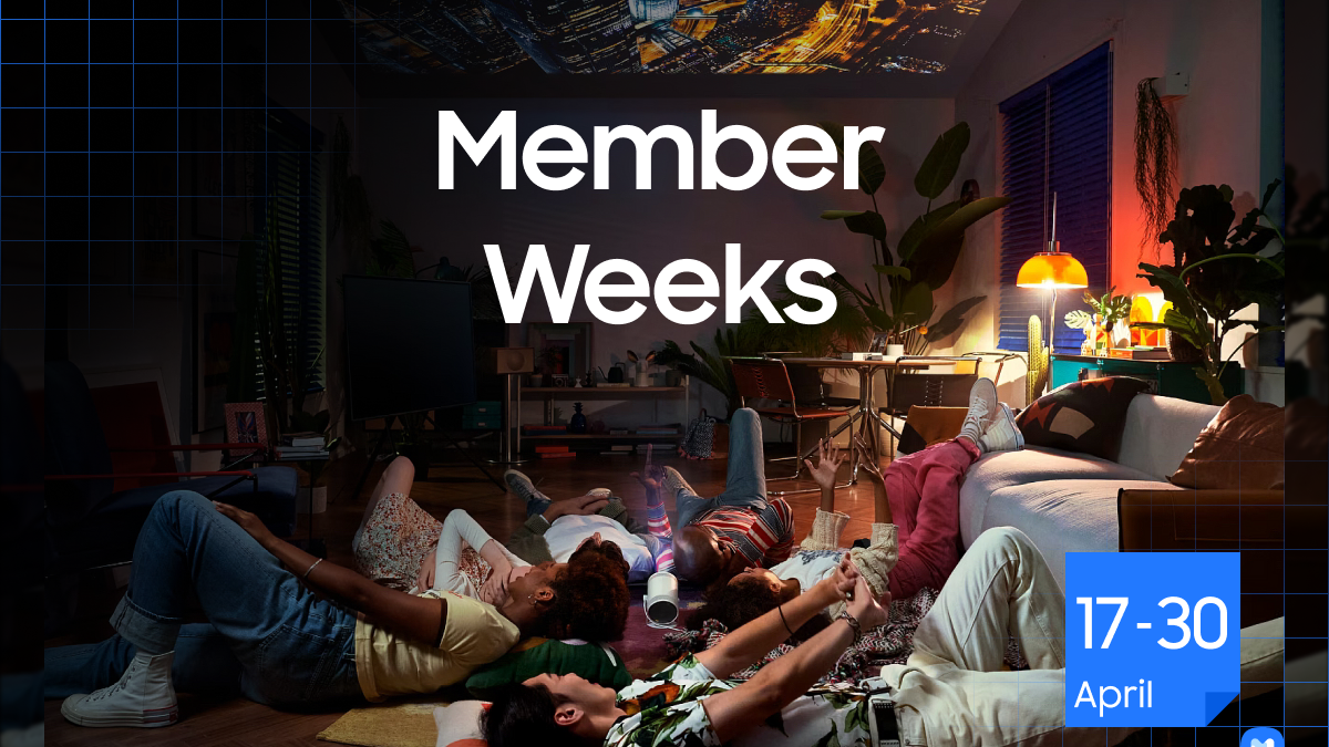 Get up to 10% off these items from Samsung during Member Weeks!  (adv)