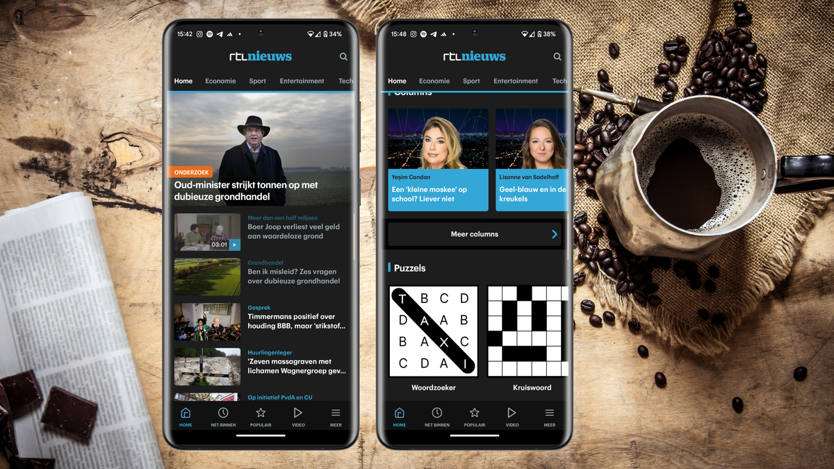 RTL Nieuws app gets an update with 2 new functions
