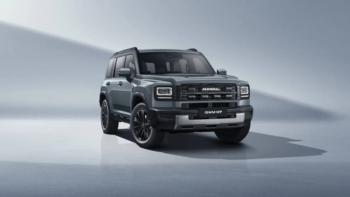 Il nuovo GWM H7: SUV cinese versatile e potente, in arrivo nel 2026