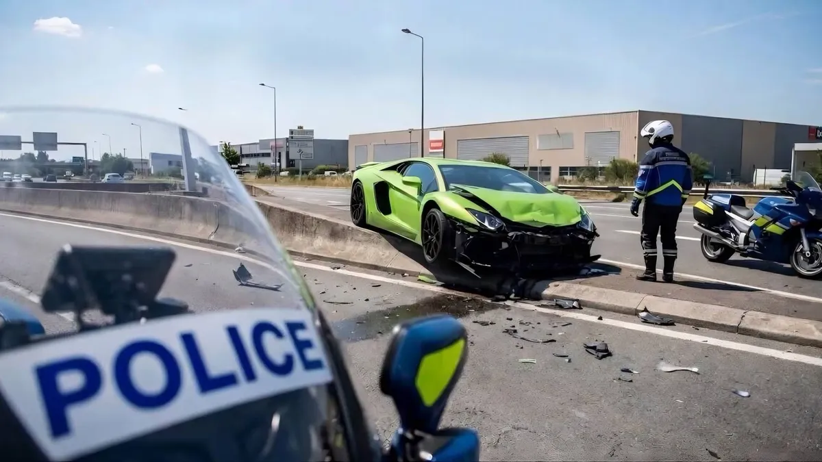 Incidente fatale per un automobilista che affitta una Lamborghini nel weekend