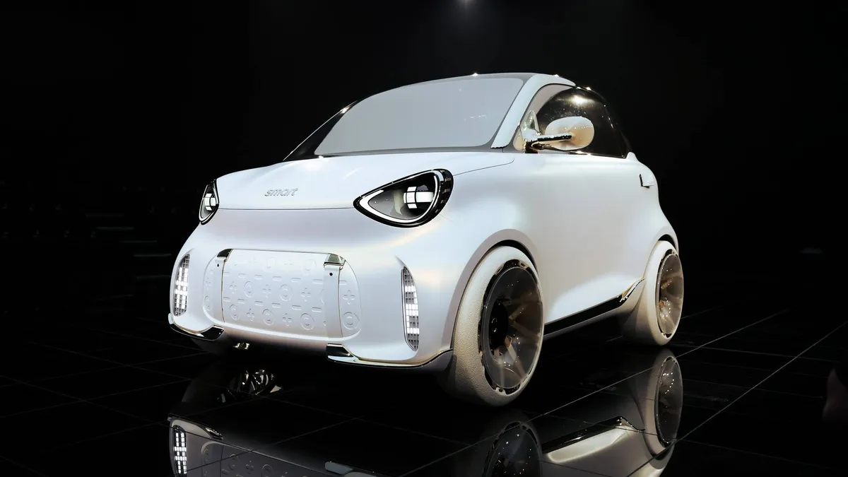 smart presenta la Concept #2: lancio nel 2027 con autonomia di 300 km